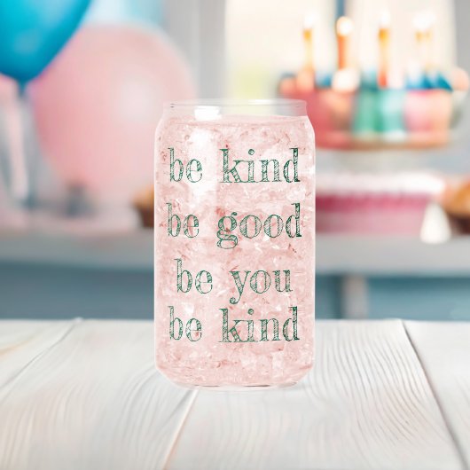Drinkware Set Be Kind Good You! Dosenglas (Insitu (Baby Party))