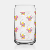 Drinkware Set Cute Colorful Butterfly  Dosenglas (Rechts)
