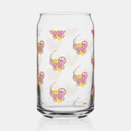 Drinkware Set Cute Colorful Butterfly  Dosenglas (Links)