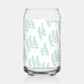 Drinkware Set Cute Green Leaves  Dosenglas (Rechts)