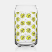 Drinkware Set Cute Yellow Lemons Dosenglas (Rechts)