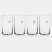 Drinkware Set Dosenglas (Vorderseite)