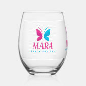 Drinkware Set MARA Weinglas Ohne Stiel (Vorderseite)