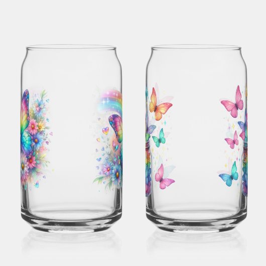 Drinkware Set-Spring Floral Drinkware Dosenglas (Links)