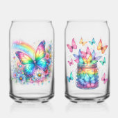 Drinkware Set-Spring Floral Drinkware Dosenglas (Rückseite)