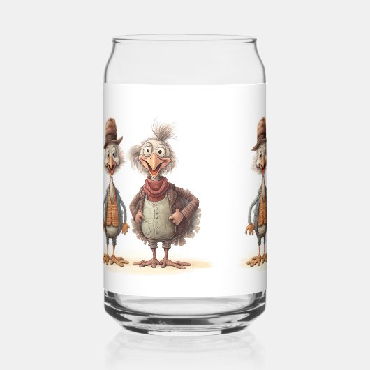 Drinkware Set Turkeys Dosenglas (Vorderseite)