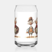 Drinkware Set Turkeys Dosenglas (Rückseite)