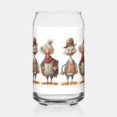 Drinkware Set Turkeys Dosenglas (Rechts)