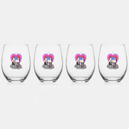 Drinkware Set Weinglas Ohne Stiel