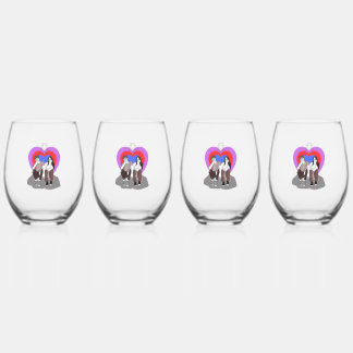 Drinkware Set Weinglas Ohne Stiel