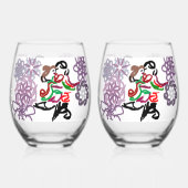 Drinkware Set Weinglas Ohne Stiel (Vorderseite)