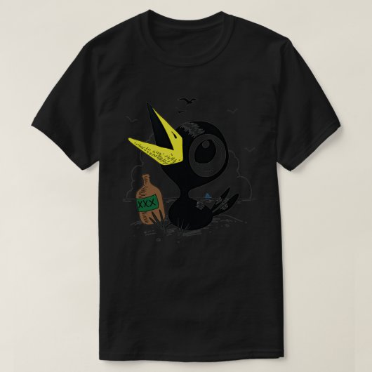 Drinky Crow Dook Dook Dook Best Unisex Trending Ha T-Shirt (Design vorne)