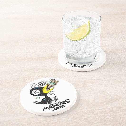 Drinky Crow Untersetzer (Seite)