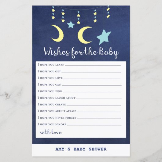 DRINT Twinkle Twinkle Moon Stars Baby Showspiel (Vorderseite)