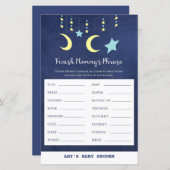 DRINT Twinkle Twinkle Moon Stars Baby Showspiel (Vorne/Hinten)