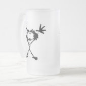 drio stickman mattglas bierglas (Vorderseite Links)