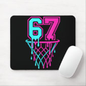 Drip 67 Basketball Six Seven Meme Game Day 6 7 Tee Mousepad (Mit Mouse)