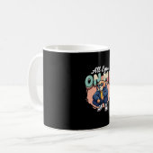 Drip Dog All Eyes On Me Kaffeetasse (Vorderseite Links)