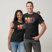 Drip Dripping Multi Color 2022 1s Matching T-Shirt (Unisex)
