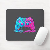 Drip Gamer Controller Boys Video Game Retro Gaming Mousepad (Mit Mouse)
