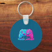 Drip Gamer Controller Boys Video Game Retro Gaming Schlüsselanhänger (Vorderseite)