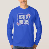 Drip Haus – Retro-Spiel-Logo T-Shirt (Vorderseite)