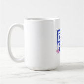 Drip Haus – Retro spielerisches Logo Kaffeetasse (Links)