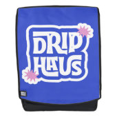 Drip Haus – Retro spielerisches Logo Rucksack (Vorderseite)