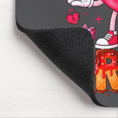 Drip Ice Cream Heart 67 Valentines Bruh Six Seven Mousepad (Ecke)
