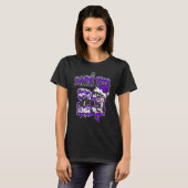 Drip Number 23 Noel Matching Dark Iris 3s Matching T-Shirt (Vorne ganz)