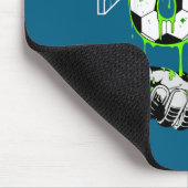 Drip Soccer Six Alpha Seven 67 Gen Mousepad (Ecke)