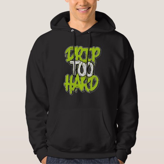 Drip Too Hard Visionaire Volt 1s Matching Hoodie (Vorderseite)