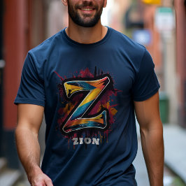 Drippin' "Z"est: Individuell anpassbare städtische T-Shirt