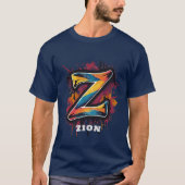 Drippin' "Z"est: Individuell anpassbare städtische T-Shirt (Vorderseite)