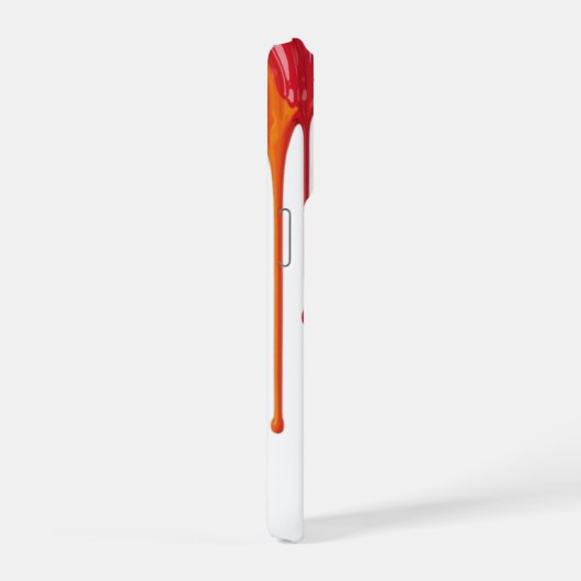 Dripping Rainbow Paint iPhone Hülle (Rechte Seite)