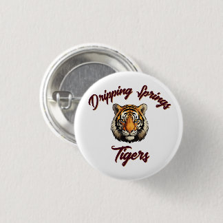 Dripping Springs Tigers School Spirit Pin Button