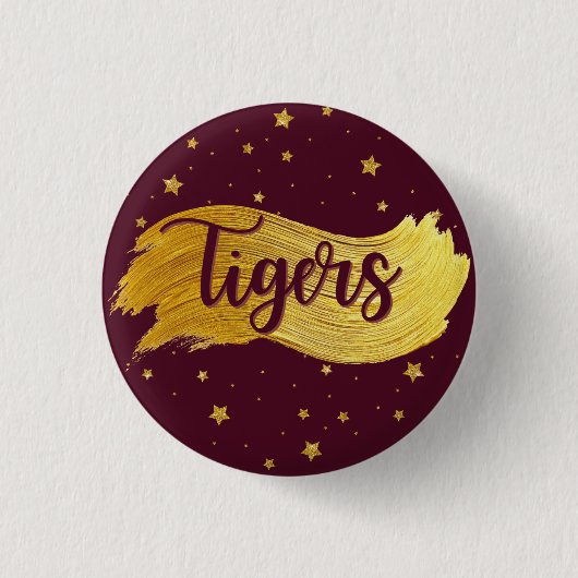 Dripping Springs Tigers Spirit Button (Vorderseite)