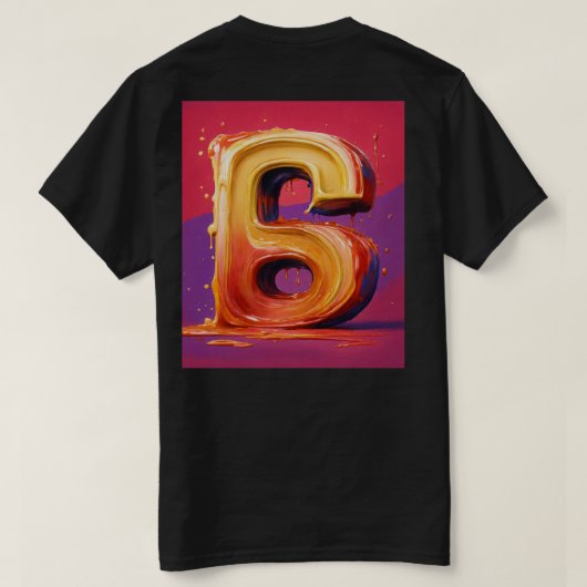 Dripping Typografy Graffiti T - Shirt Designs (Design Rückseite)