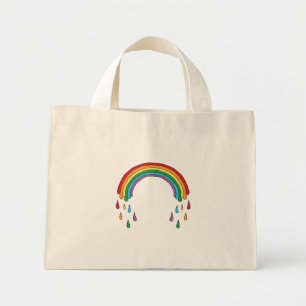 Drippin'Rainbow Bag Mini Stoffbeutel