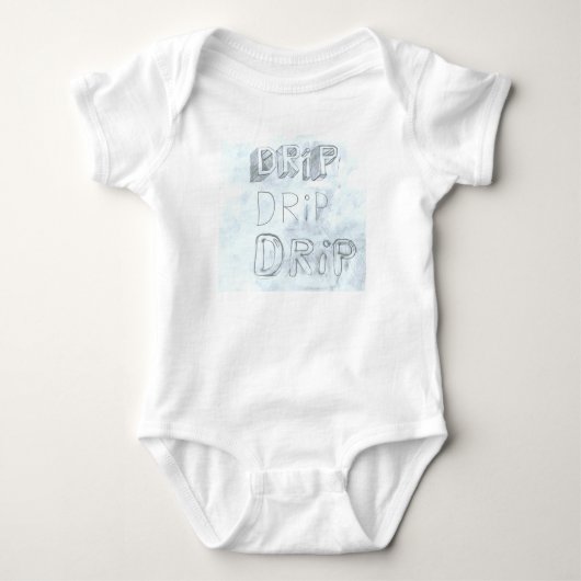 DRIPPY BABY STRAMPLER (Vorderseite)