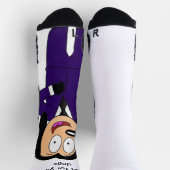 Drippy der Hund - Unisex Socken (Oben)