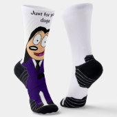 Drippy der Hund - Unisex Socken (Gewinkelt)