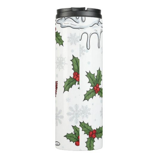 Drippy Snowman Delight Thermosbecher (Rückseite)