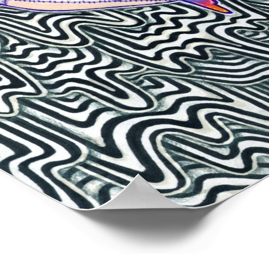 "Drippy Trippy Buckethead"-Wall-Poster drucken Poster (Ecke)