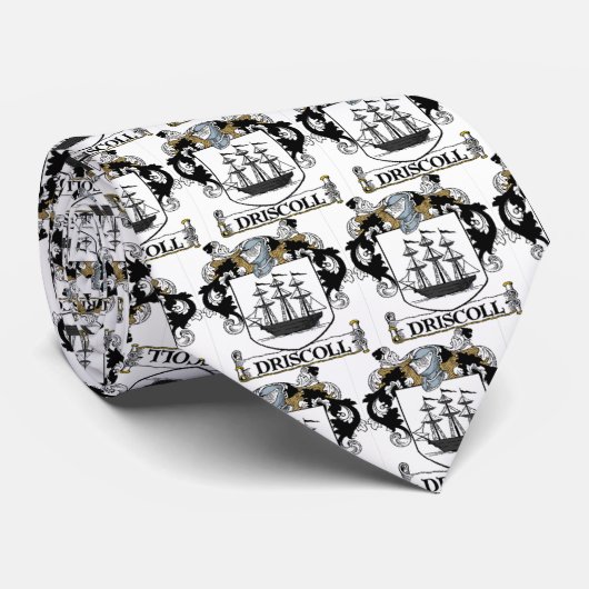 Driscoll Wappen Krawatte (Gerollt)