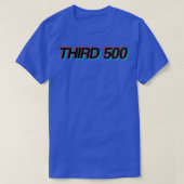 DRITTE 500-Logo T-Shirt (Design vorne)