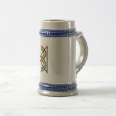 DRITTE AGER Beer Stein Bierglas (VorderseiteRechts)
