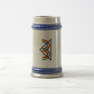 DRITTE AGER Beer Stein Bierglas