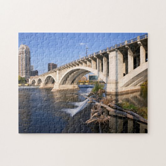 Dritte Avenue Bridge in Minneapolis Puzzle (Horizontal)