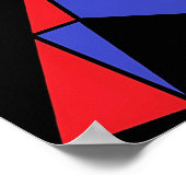 Dritte Dreifaltigkeit der Abstrakten Dreiecke Ken Poster (Ecke)